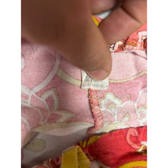 BedHead Women's Pajama Set Floral Cloud Print Long Sleeve Pants Lounge Large - Picture 10 of 10